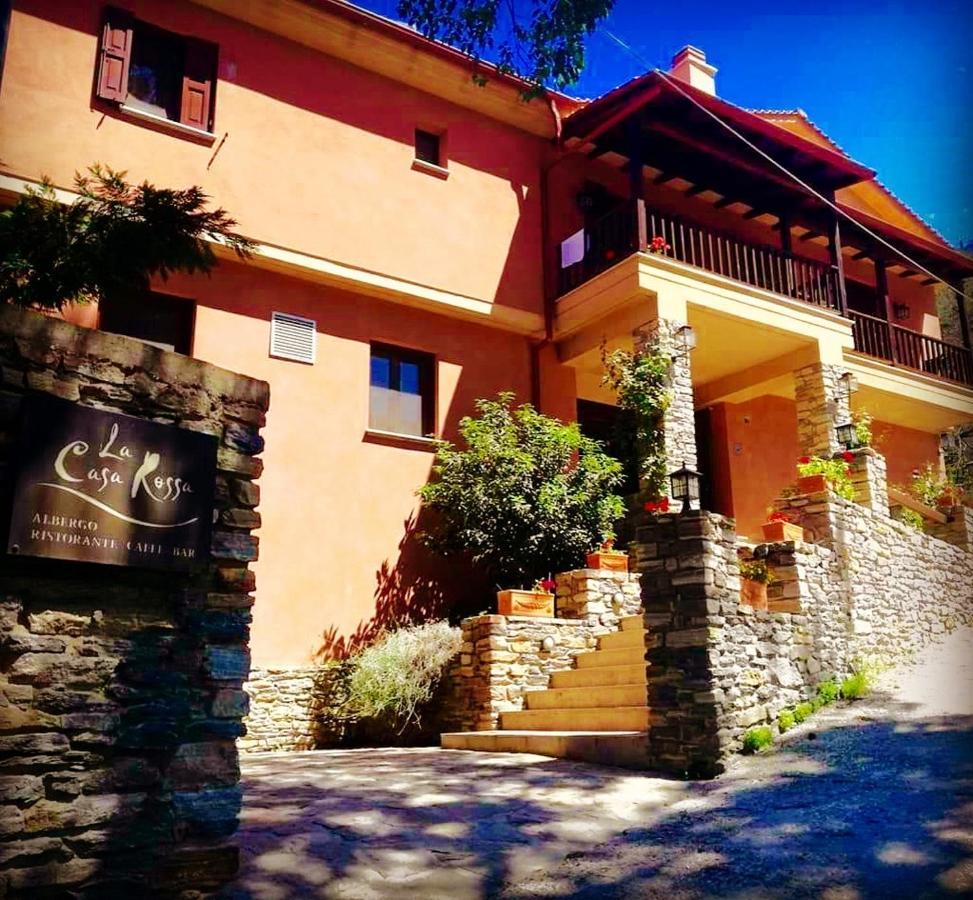La Casa Rossa Hotel Prínos Exterior foto