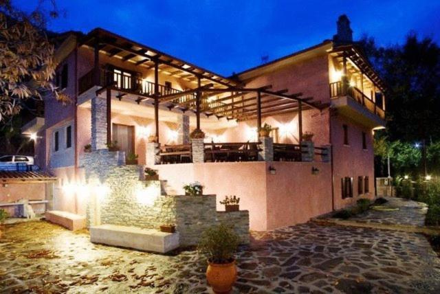 La Casa Rossa Hotel Prínos Exterior foto