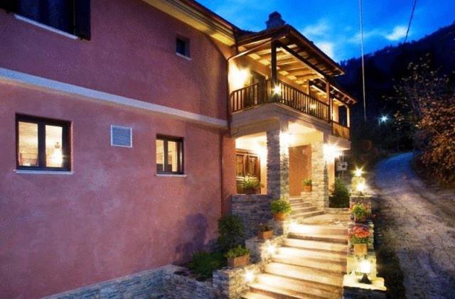 La Casa Rossa Hotel Prínos Exterior foto